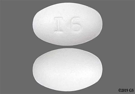  This white elliptical / oval pill with imprint T 16 on it has been identified as: Fenofibrate 145 mg. This medicine is known as fenofibrate. It is available as a prescription only medicine and is commonly used for Hyperlipoproteinemia, Hyperlipoproteinemia Type IIa, Elevated LDL, Hyperlipoproteinemia Type IIb, Elevated LDL VLDL ... 